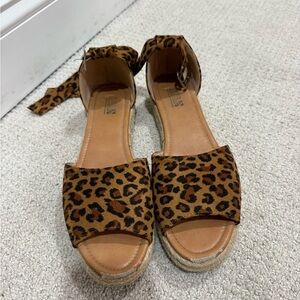 Leopard Print Women's Sandals